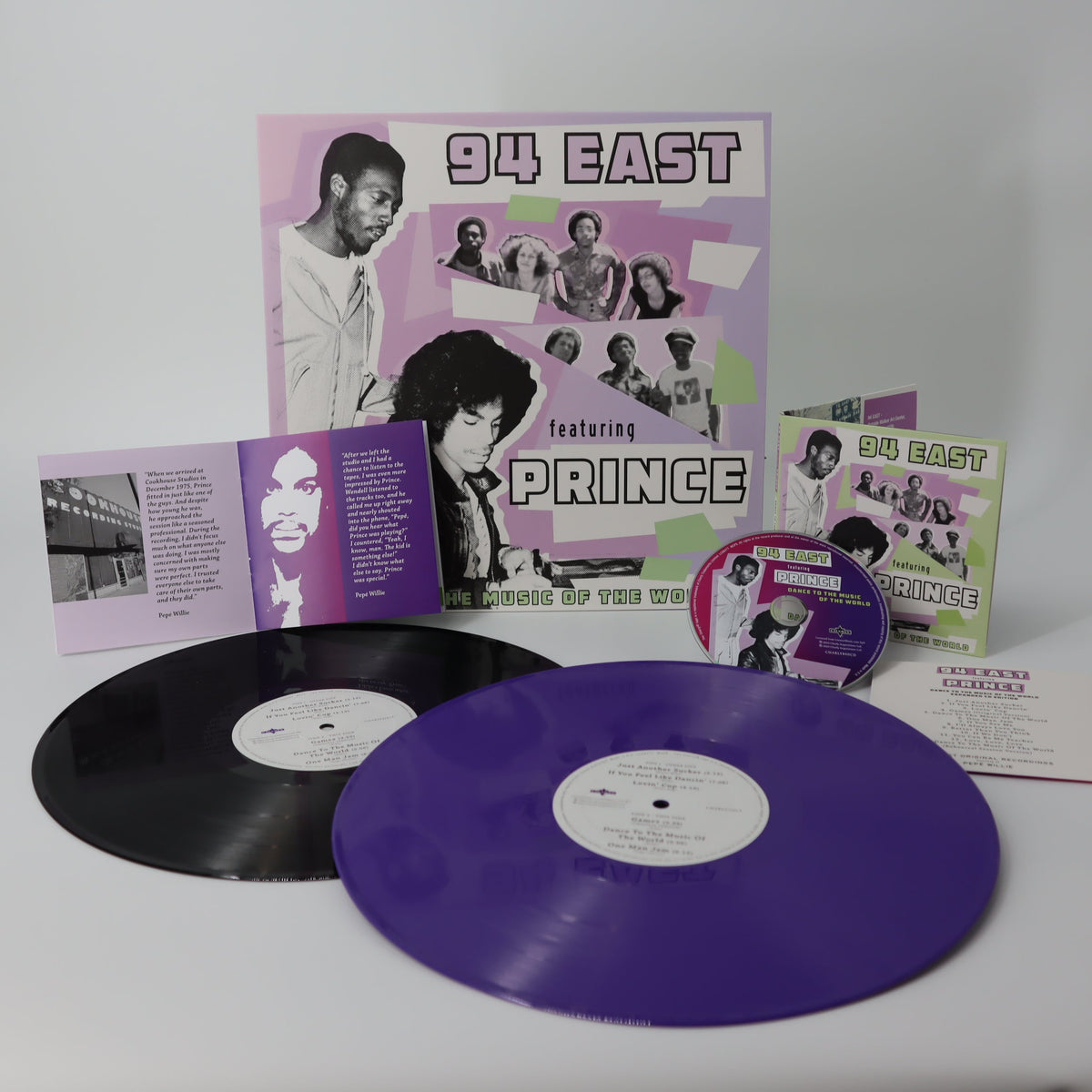 94 EAST / PRINCE DANCE TO THE MUSIC OF THE WORL LP – Lunchbox Records