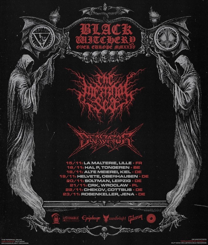 UK Black Metal Standouts THE INFERNAL SEA Release Deluxe