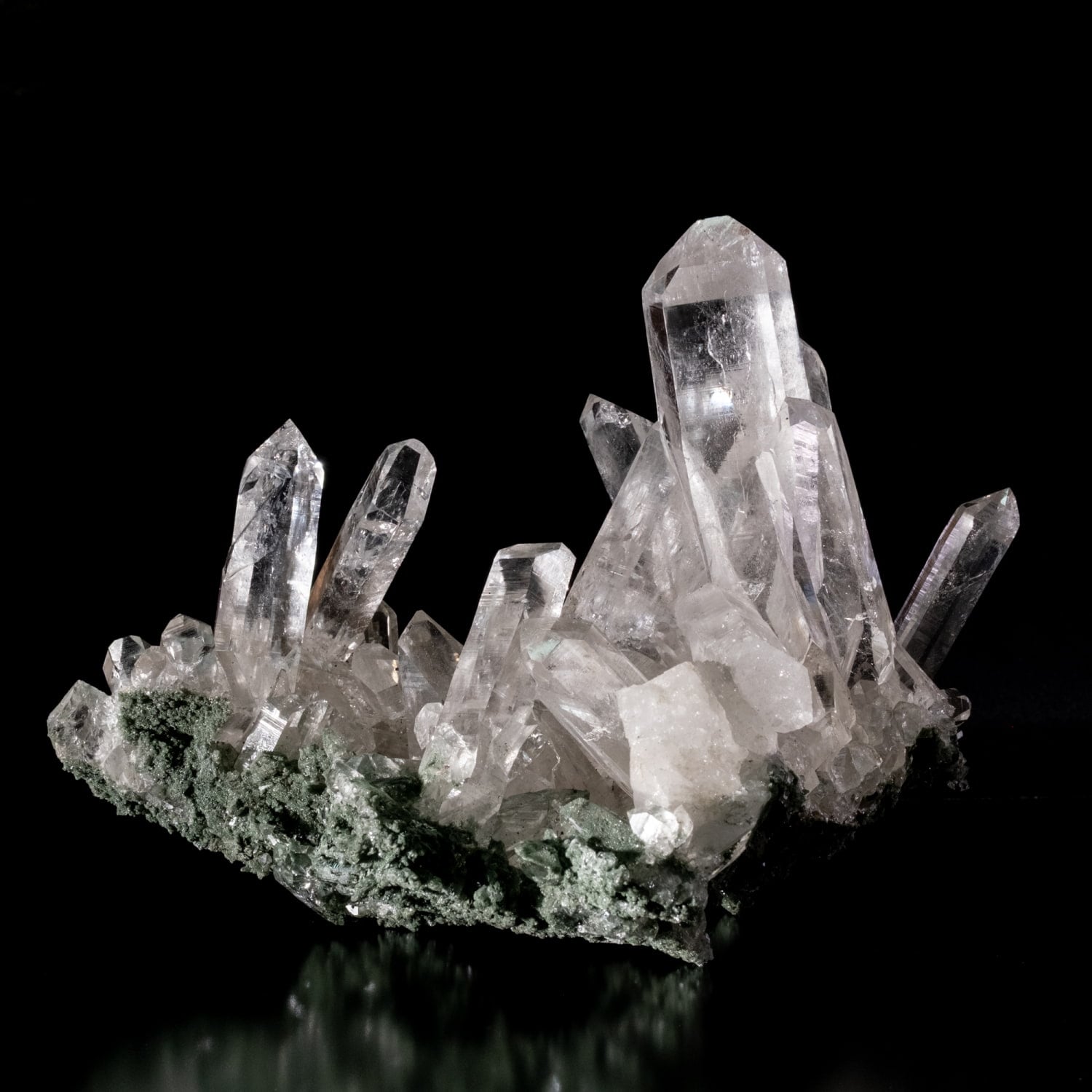 一点物】 ヒマラヤ水晶原石 【2778g】透明・クラック・クラスター の