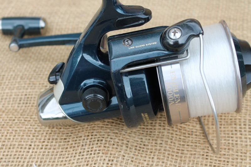 1 x Daiwa Emblem Z 5000A Old School Carp Fishing Reel. With Daiwa