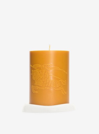 Woodfire and Clove Candle in Knight Blue | Burberry® Official