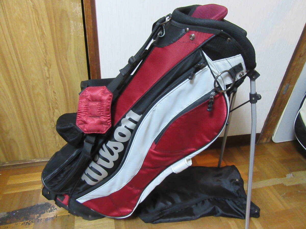 ウイルソン☆スタンドバック☆赤 ウイルソン☆スタンドバック☆赤