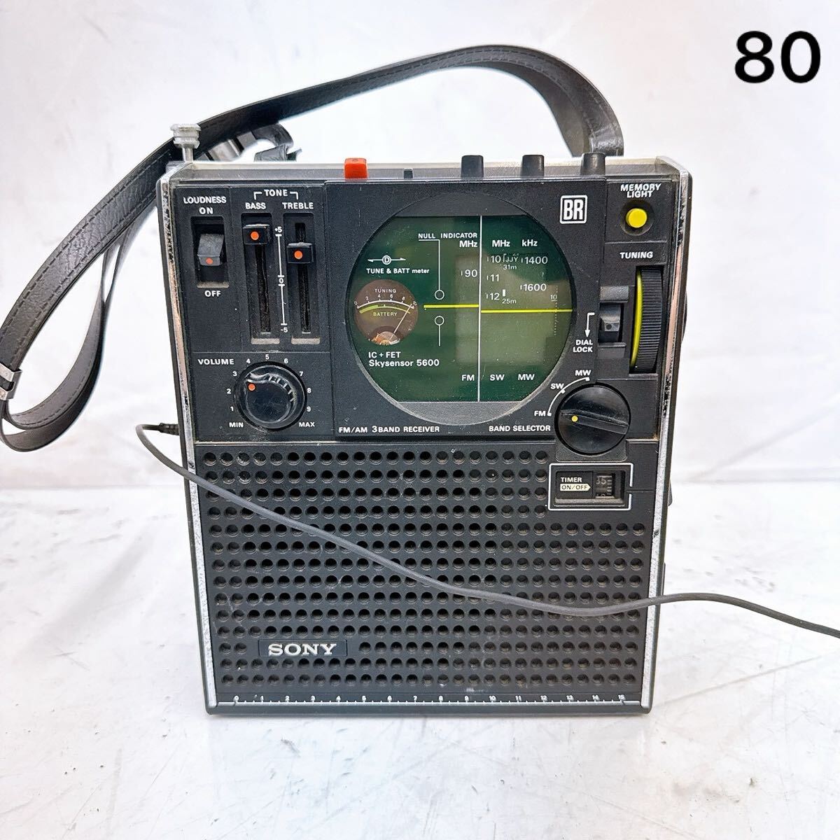 Yahoo!オークション -「sonyラジオ icf5600」の落札相場・落札価格