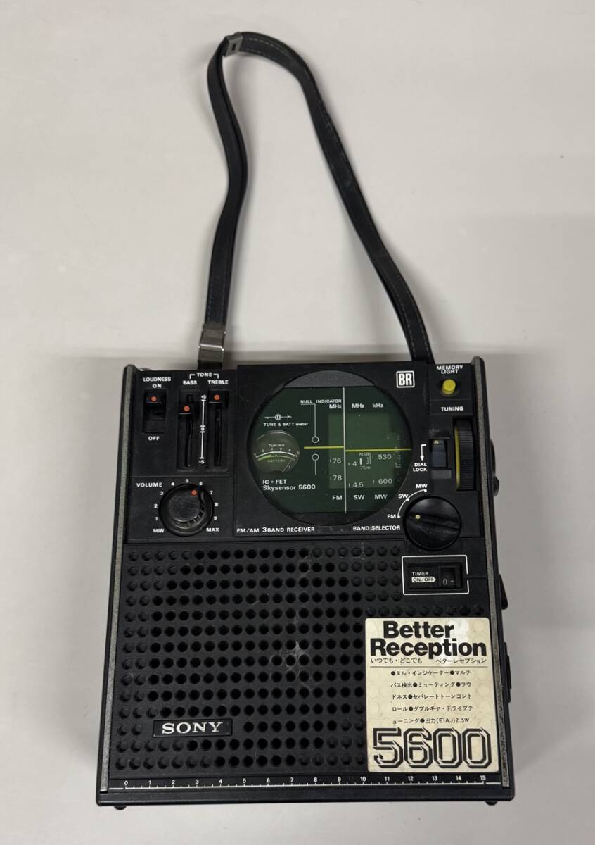 Yahoo!オークション - 「sonyラジオ icf5600」の落札相場・落札価格