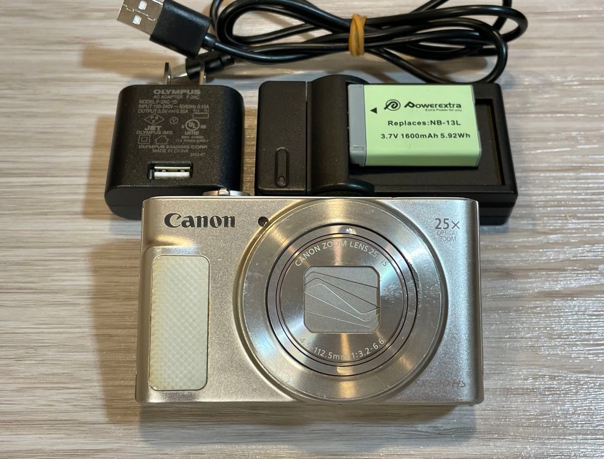 Canon IXY640 ブラック デジカメ 動作確認済み バッテリー付き｜Yahoo