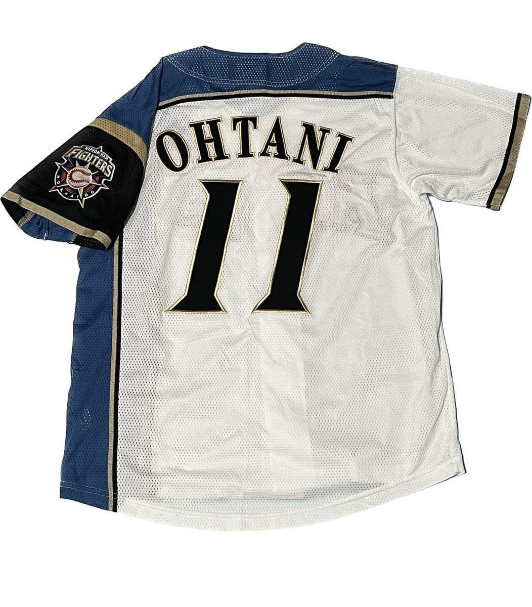 送料無料 即決 日本ハムファイターズ 大谷翔平選手ユニフォーム S