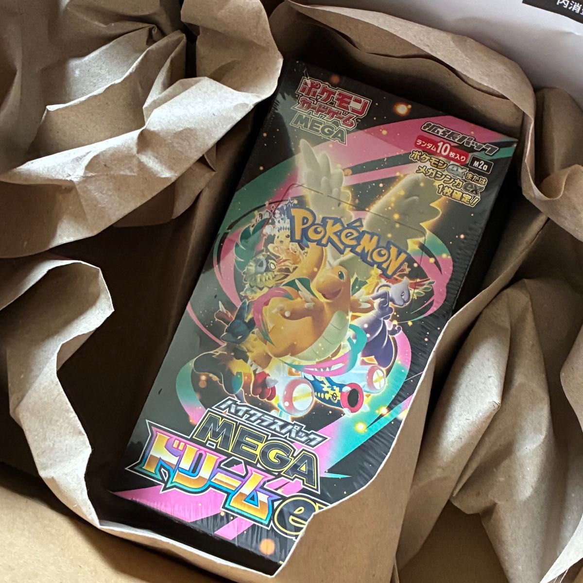シュリンク付き 1box MEGAドリーム ポケモンカード 新品未開封 メガ
