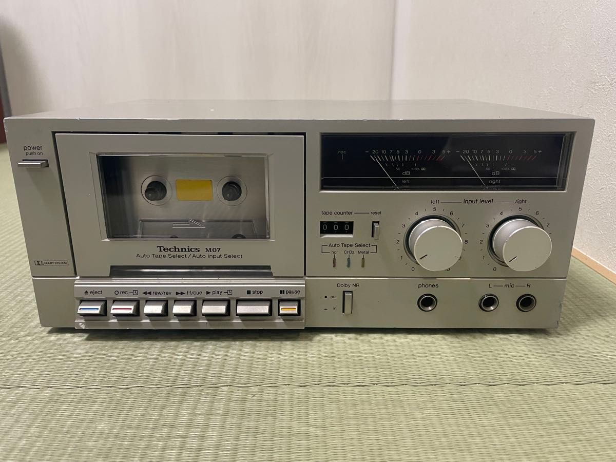 Technics RS-M07 カセットデッキ 昭和レトロ オーディオ機器 即日発送