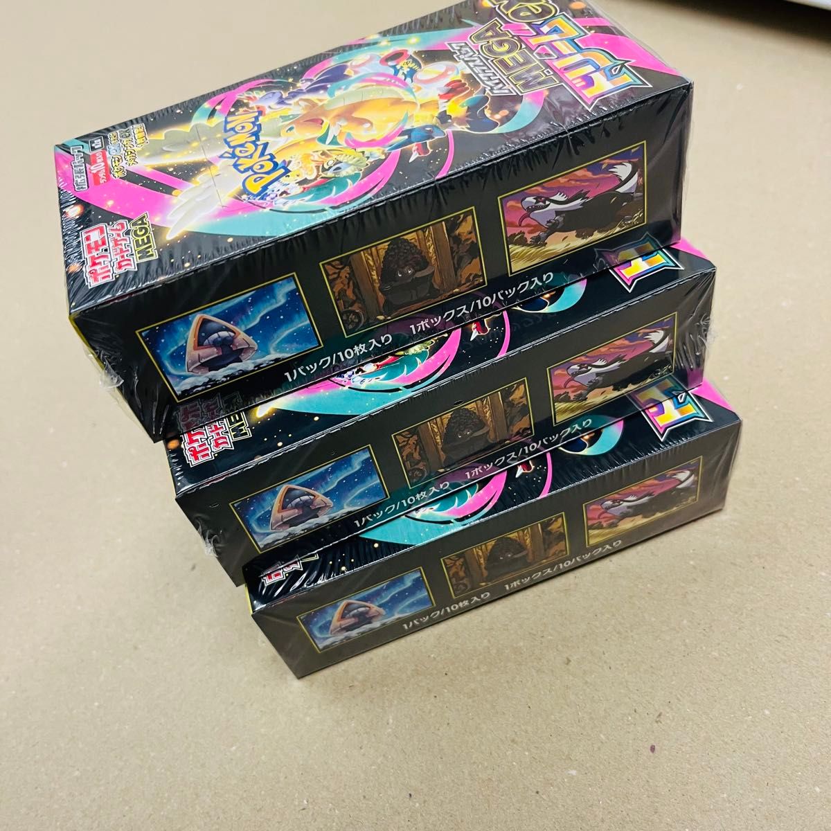 ポケモンカードゲーム MEGAドリームex 3BOX シュリンク付き 新品 未