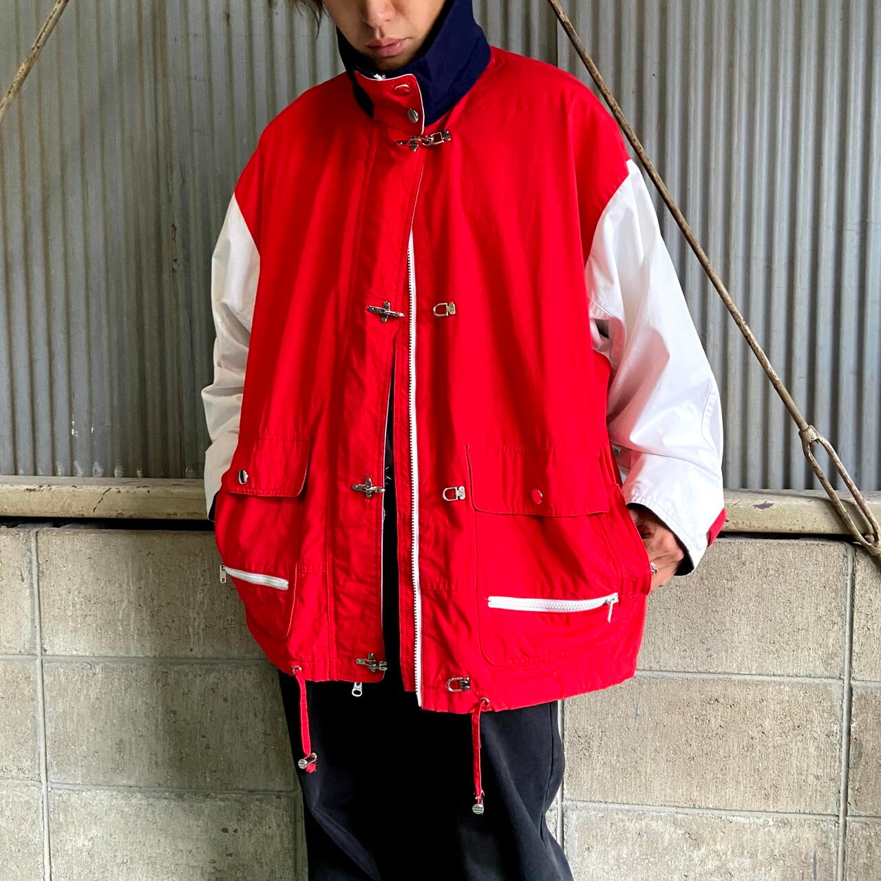 LONDON FOG ロンドンフォグ トリコロールカラー ファイヤーマン