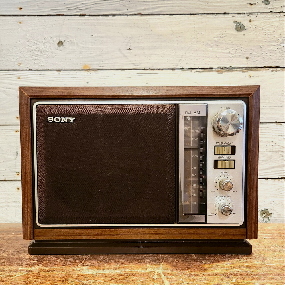 昭和レトロな2バンドラジオ SONY ICF-9740 - [Sold Out]過去の販売商品