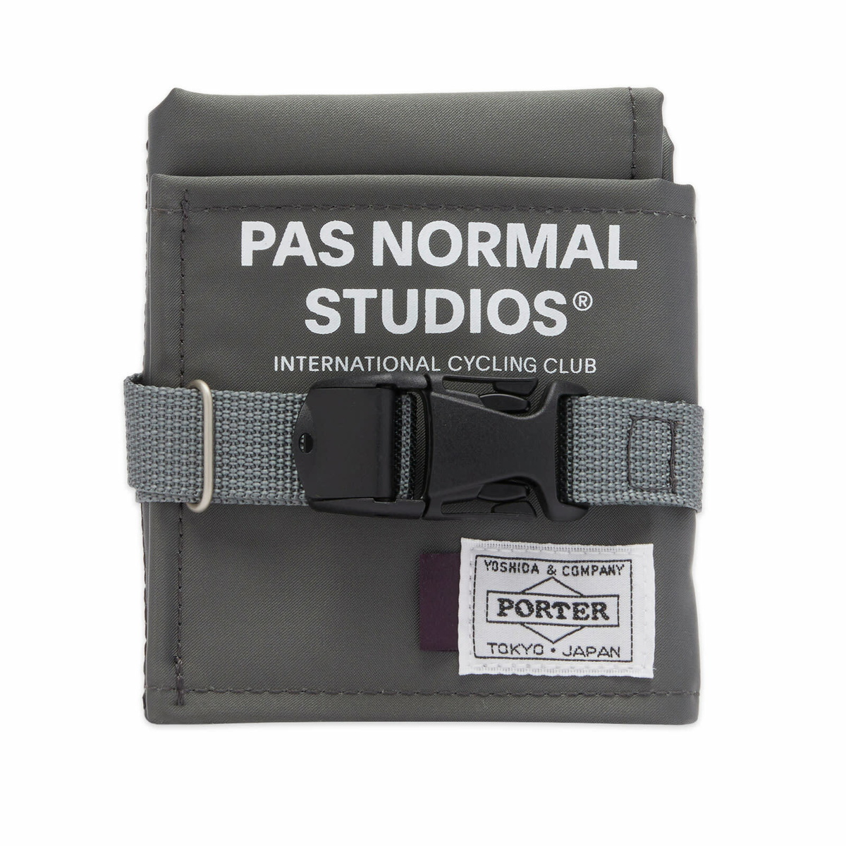 Pas Normal Studios Men's x Porter Saddle Bag in Grey Pas Normal