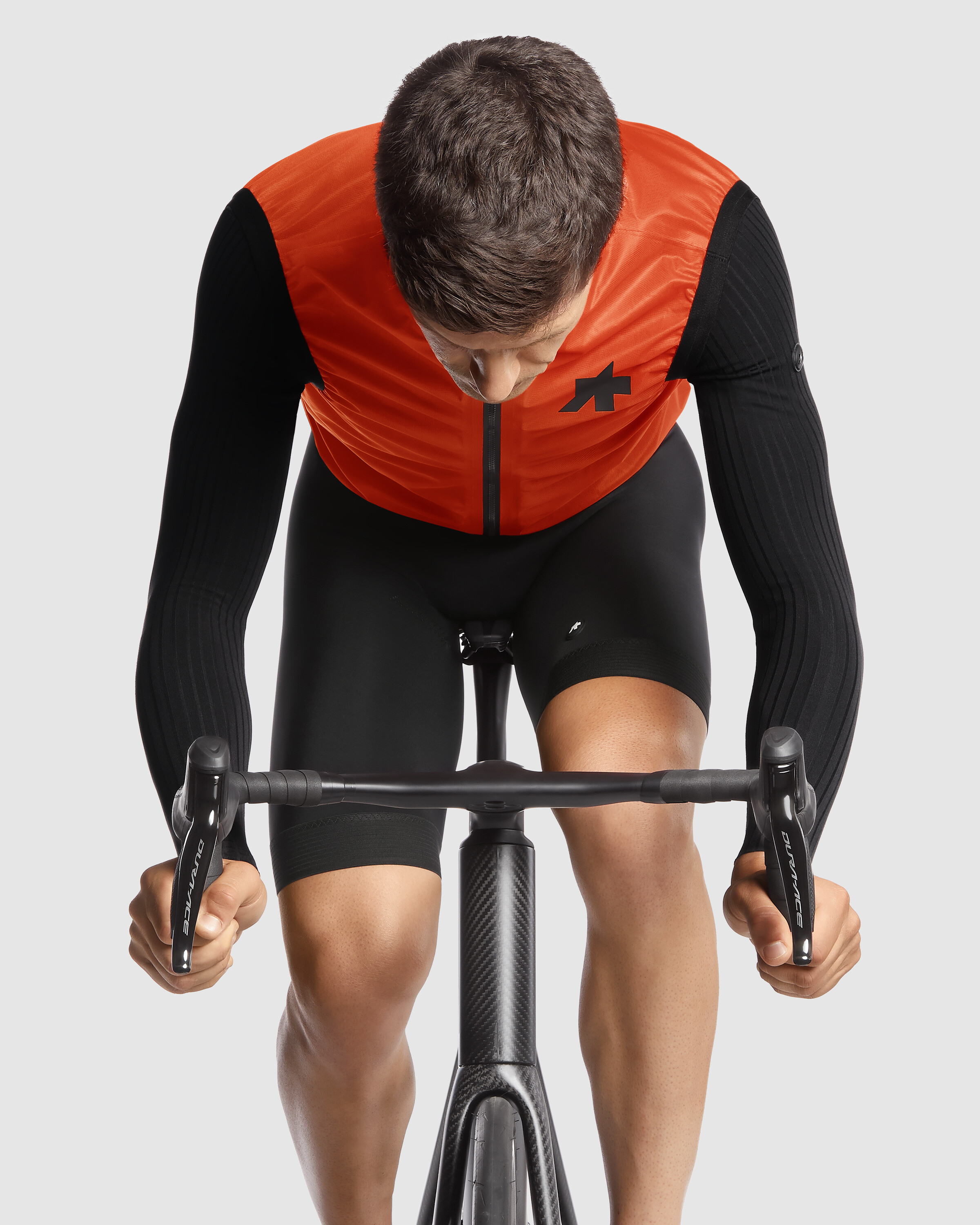 EQUIPE RS Rain Vest S9, Propeller Orange » ASSOS Of Switzerland