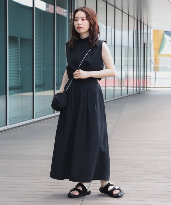 BEAMS HEART（ビームス ハート）セットアップワンピース × バッグ