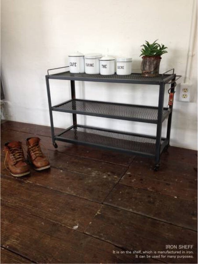 数量限定 IDS アイアン 棚 シェルフ ディスプレイラック キッチン