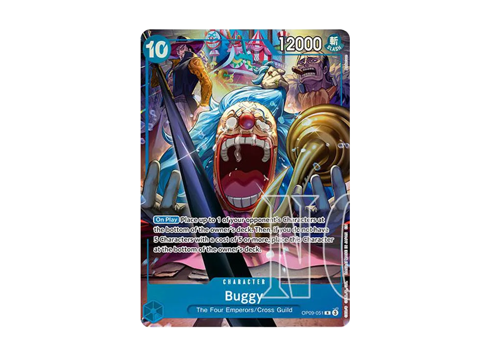 バギー：金背景 R-SPC :3周年スペシャルカード [OP09-051](ブースター