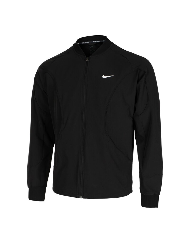NikeCourt Advantage Jacket Black - Tennis Topia