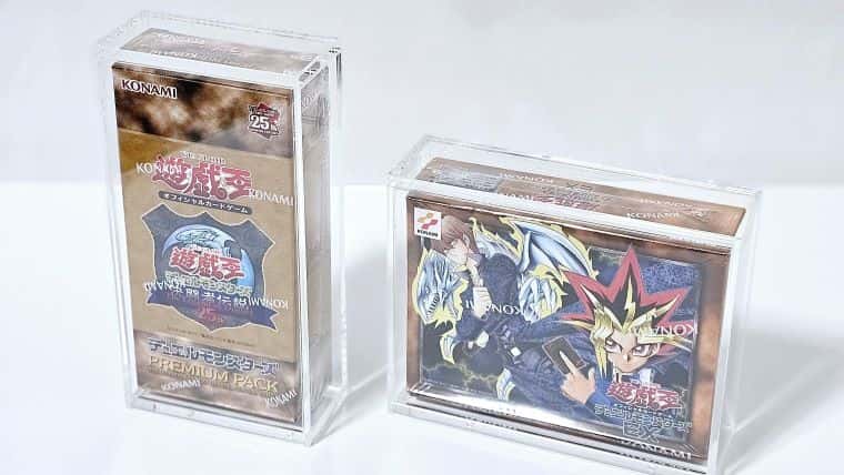 東京ドーム限定の遊戯王OCG決闘者伝説未開封製品をしっかり保管できる