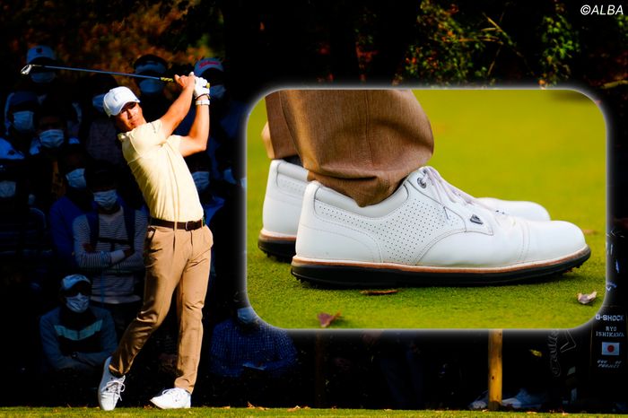 石川遼は硬めが好き！？ 今週からシューズを変更【男子ツアーの