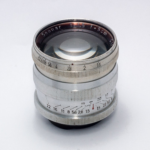 tokinon 50/1,4 - Standard Lens collection. : Sonnar 1:1,5 f=5cm