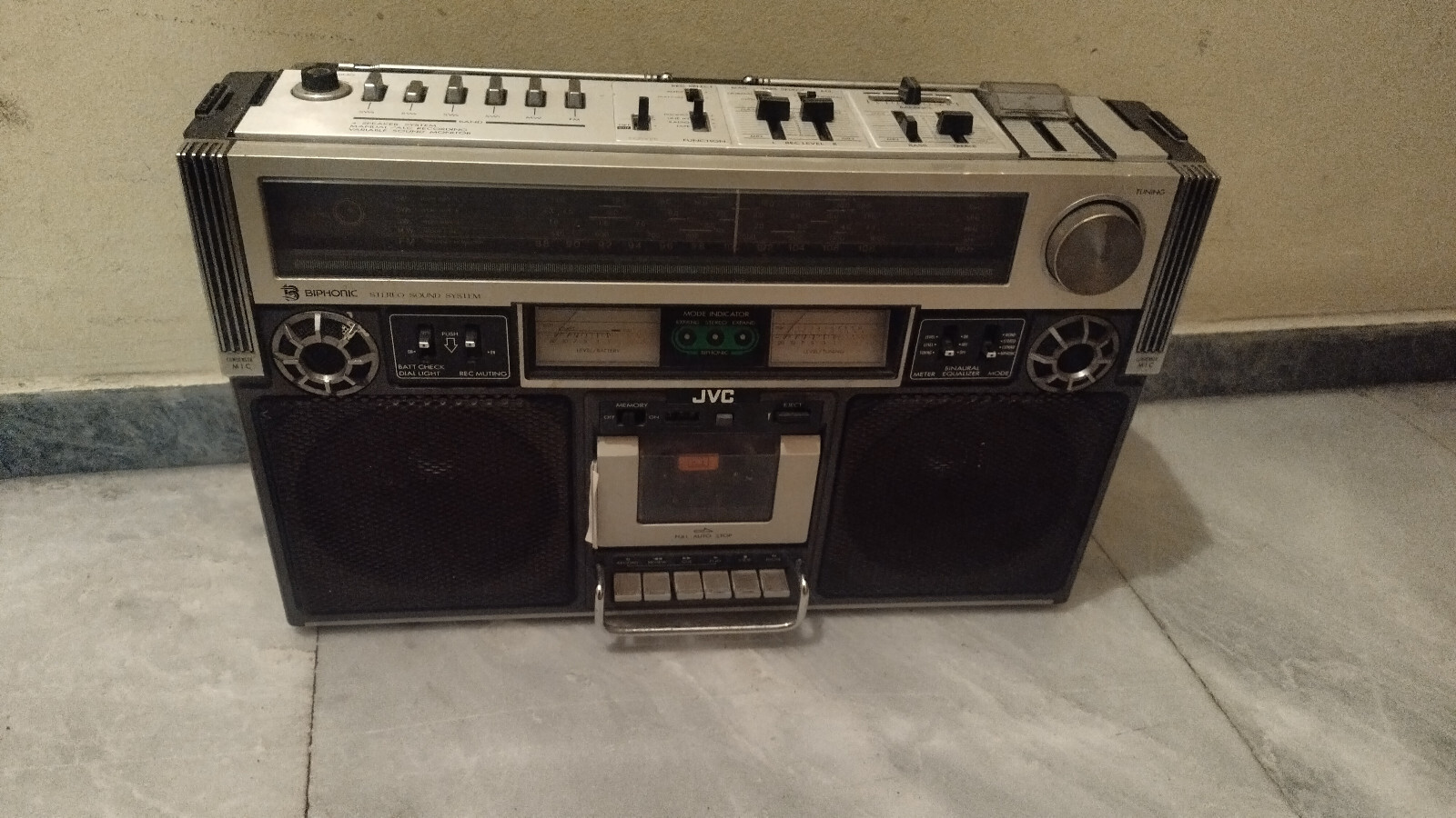 Victor JVC RC 838ラジカセ