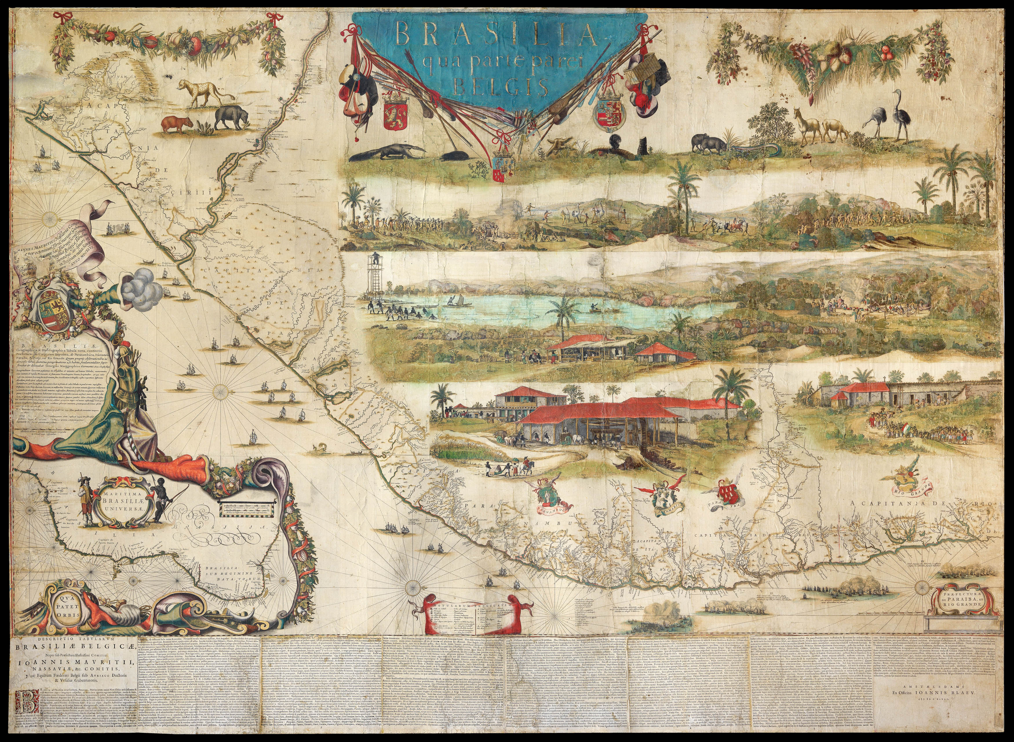 The most important map of Brazil published during the Dutch Golden