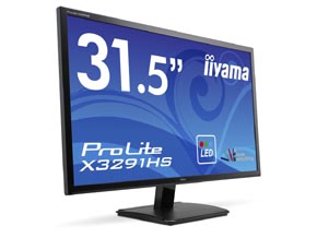 iiyama、AH-IPSを採用した31.5型フルHD液晶「ProLite X3291HS
