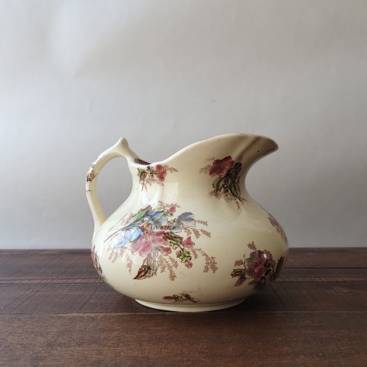 フランスアンティーク 多彩色のピシェ | フランス アンティーク 食器