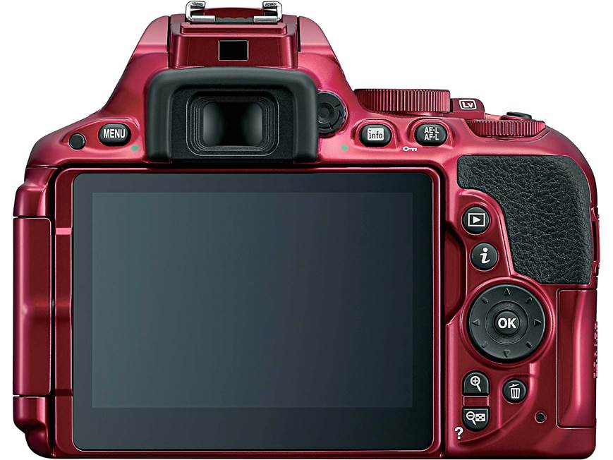 Nikon D5500 Telephoto Lens Kit (Red) 24.2-megapixel DSLR camera