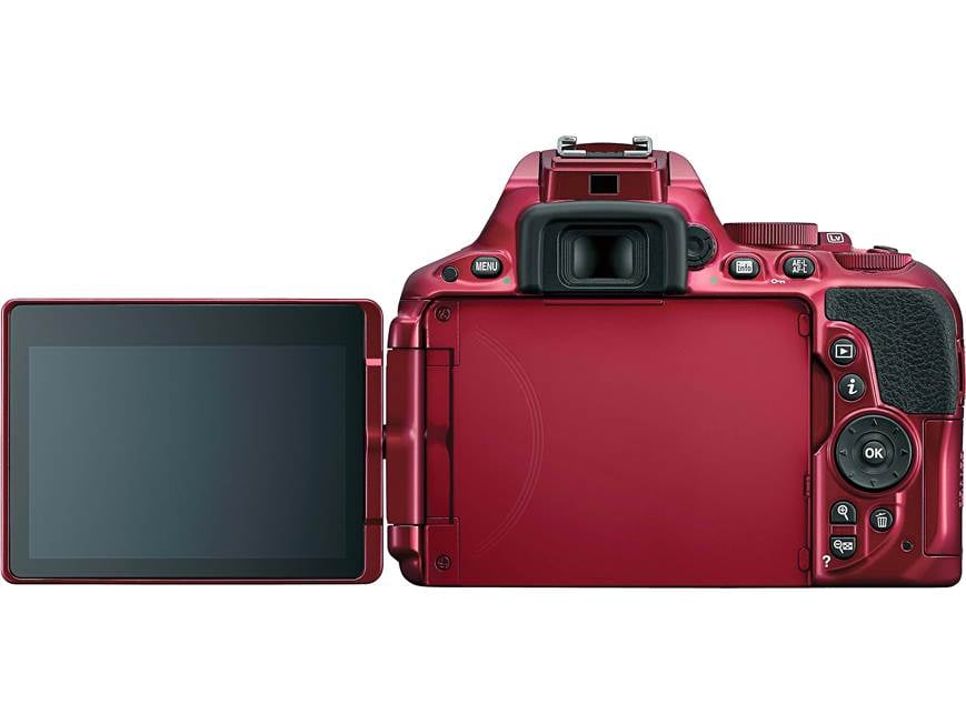 Nikon D5500 Telephoto Lens Kit (Red) 24.2-megapixel DSLR camera