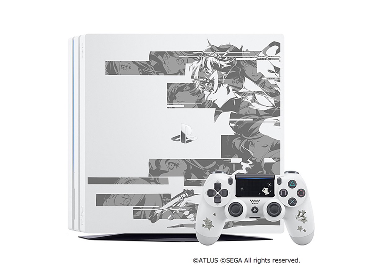 ペルソナ5 ザ・ロイヤル」がコラボ、オリジナル刻印入り「PS4 Pro