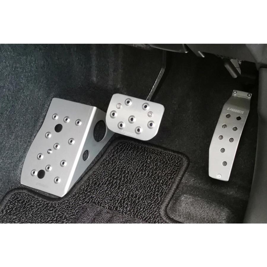 K-PRODUCTS アルミペダルセット 210906-1A スズキ ジムニー JB64/JB74