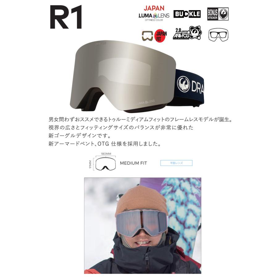DRAGON 24-25 DRAGON/ドラゴン R1 JP-LumaLens メンズ レディース