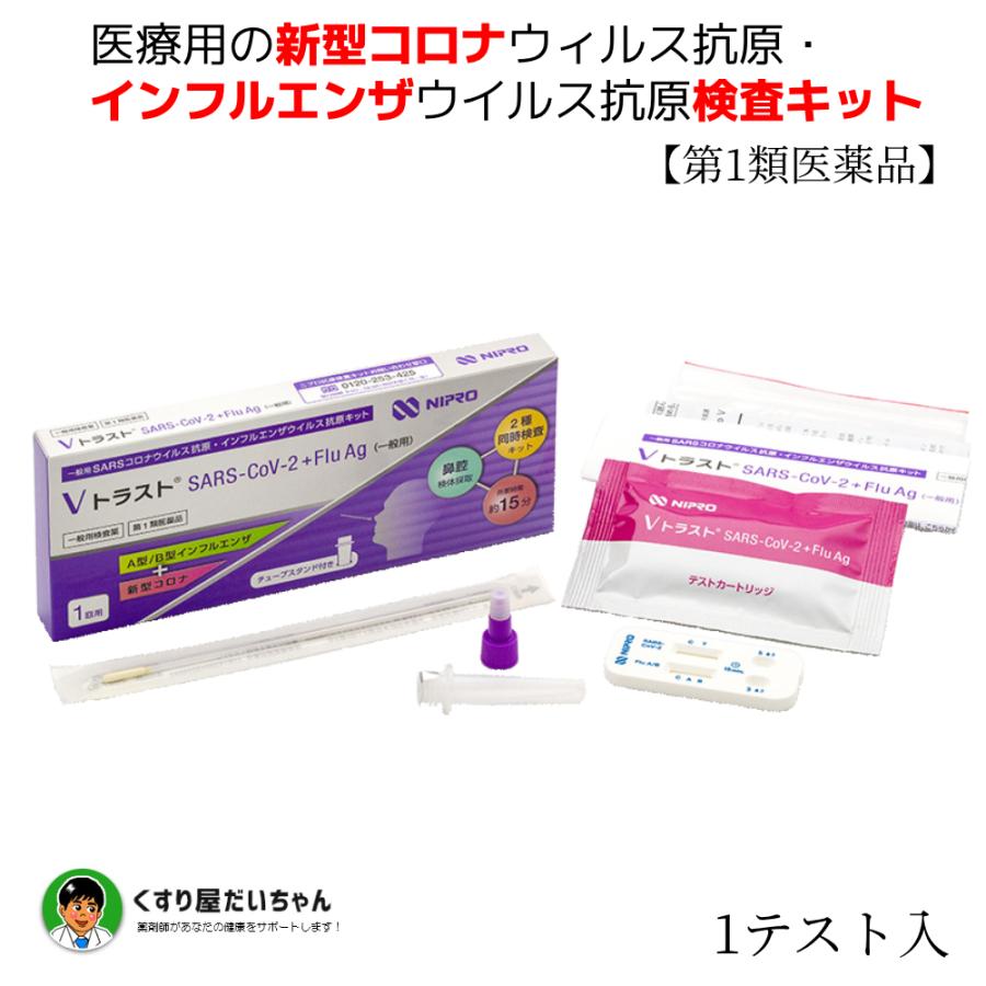 NIPRO（ニプロ） 新型コロナウィルス・インフルエンザ検査キット<br