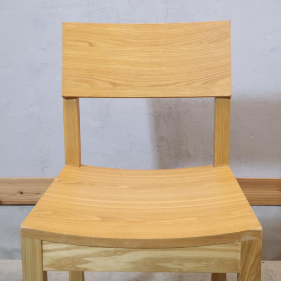 unico ウニコ HUTTE ヒュッテ アッシュ材 ダイニングチェア 2脚セット