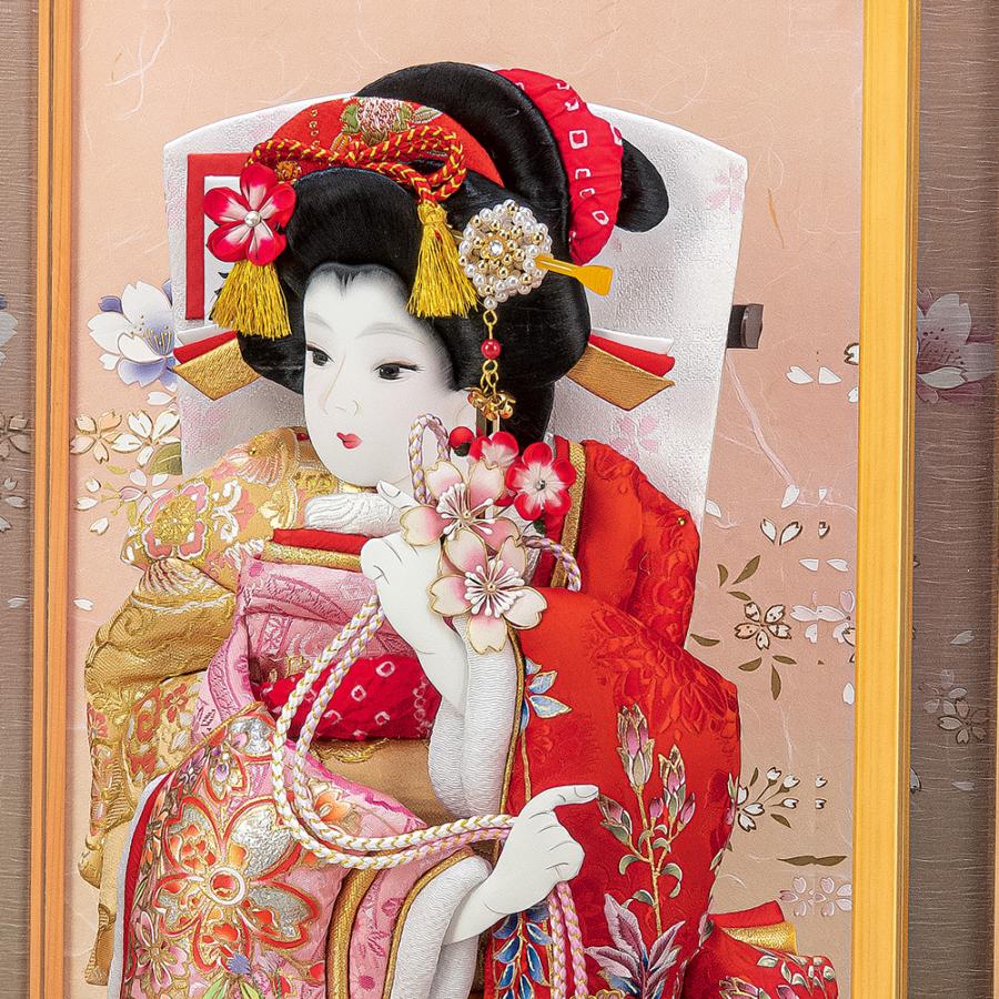 羽子板 コンパクト 可愛い お祝い 羽子板飾り 初正月飾り 15号 京小町