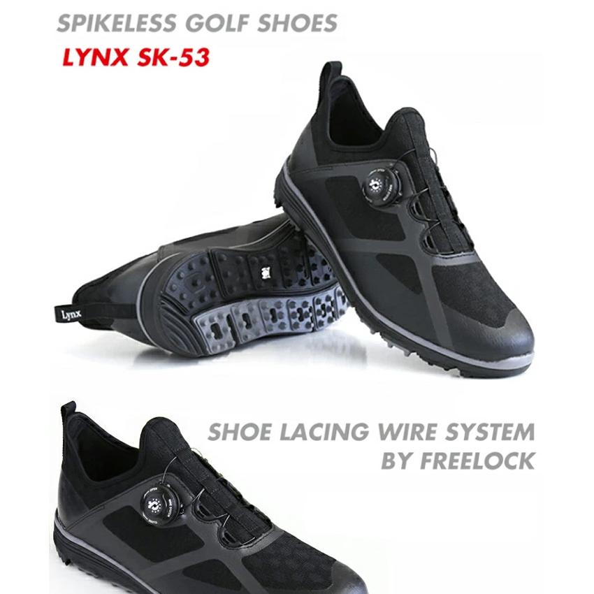 ゴルフシューズ SK53 スパイクレス ゴルフ シューズ SK-53 [公式] Lynx