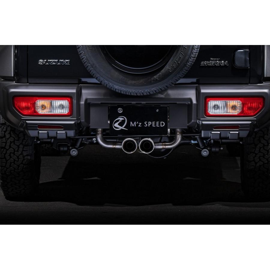 M'z SPEED 【マフラー】[JB74W ジムニーシエラ/JC74W ノマド]クロス