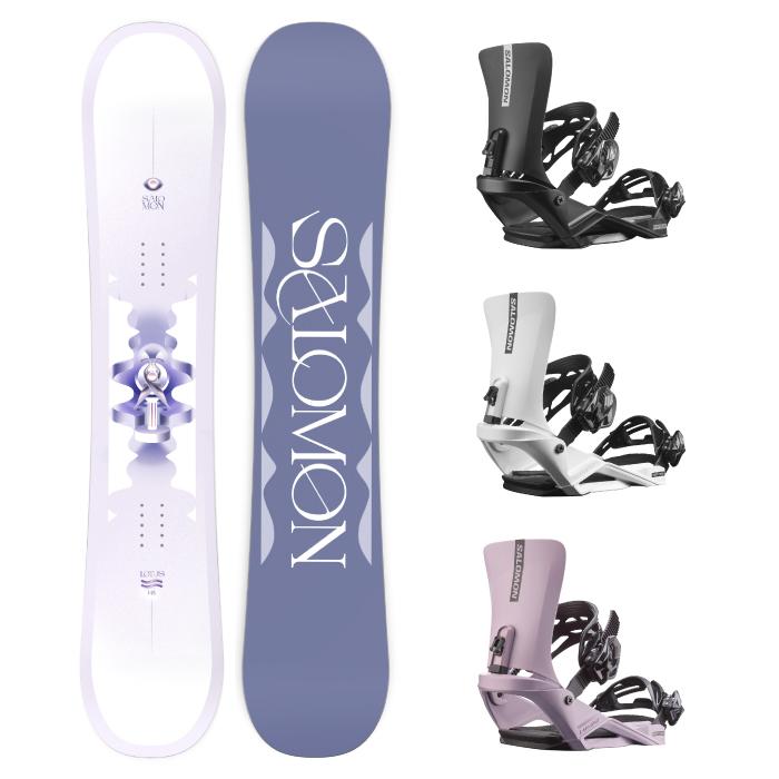 SALOMON（サロモン） 日本正規品 スノーボード ビンディング 2点セット