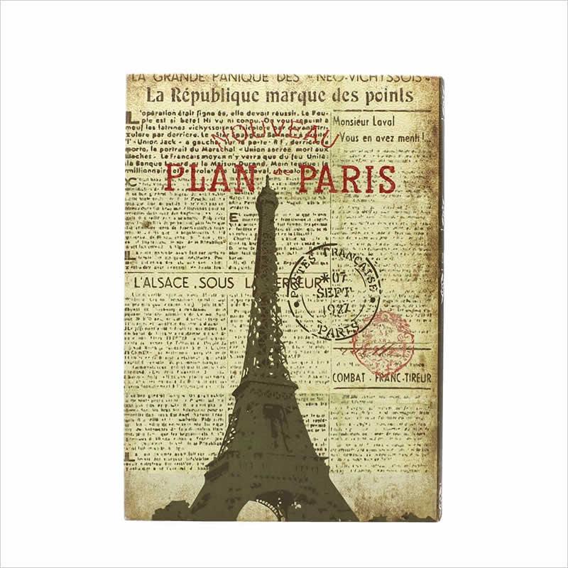 ブックボックス L エッフェルタワー 収納 小物入れ ボックス 本 洋書