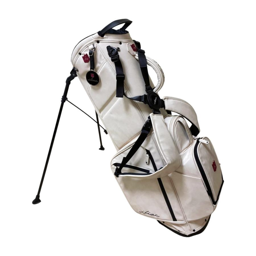 スタンド キャディバッグ ヴィンテージ ホワイト 白 イリアックゴルフ