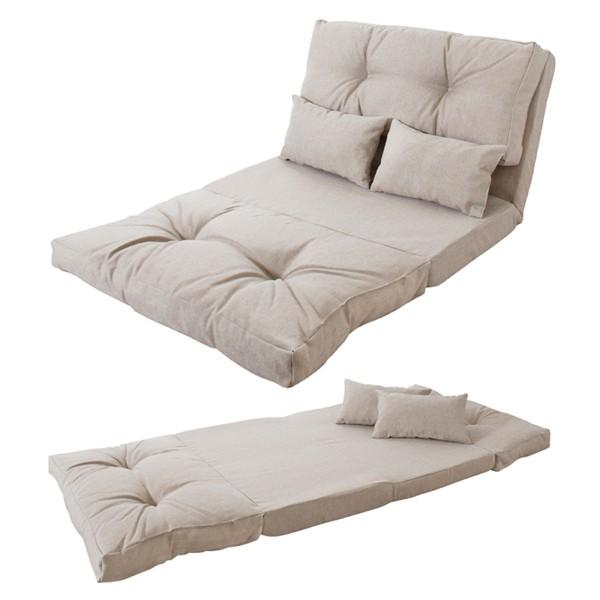 東谷 カウチソファ ソファベッド ソファー 変形 3way 二人用 2人掛け