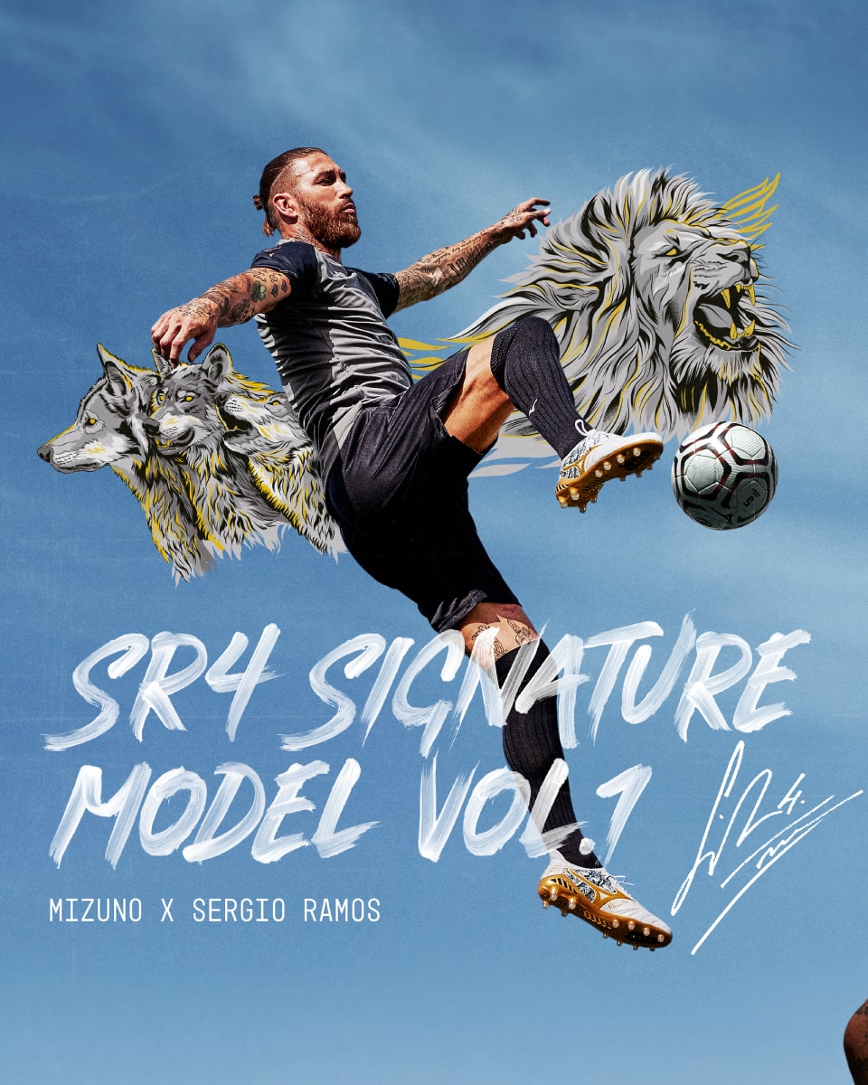 セルヒオ・ラモス選手シグネチャーモデル｜フットボール｜ミズノ公式