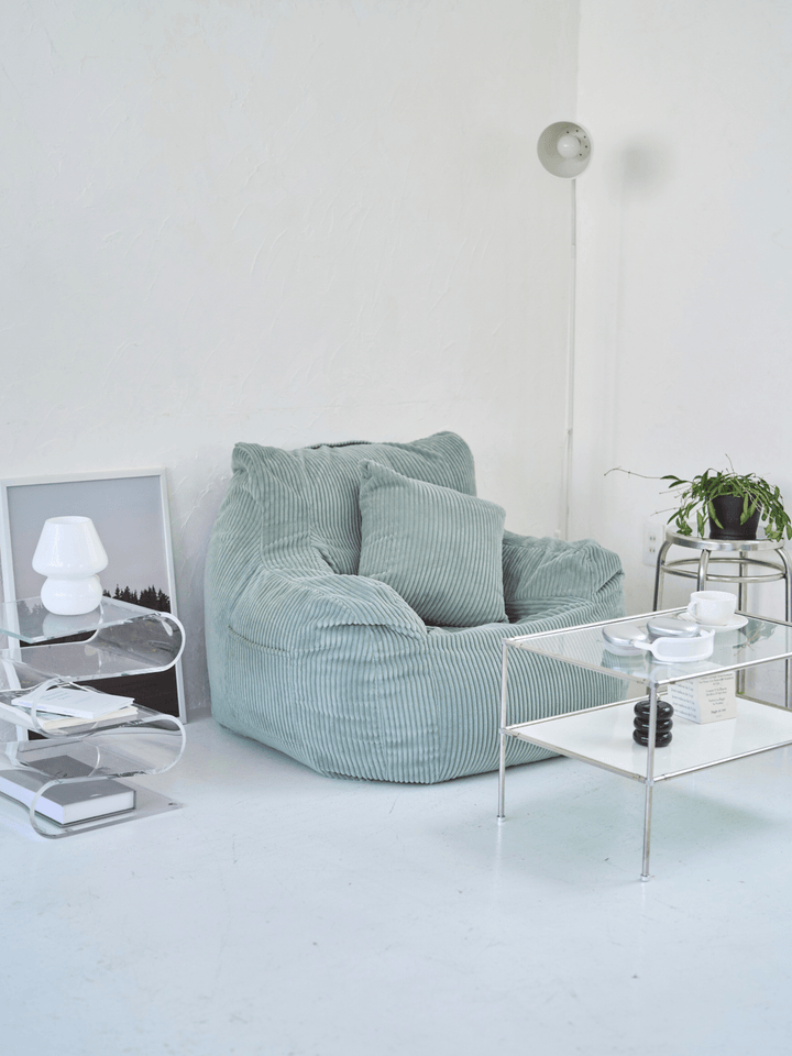 LOOSY 1人掛けビーズソファ Mint｜1人用ソファ おしゃれ 一人暮らし 二