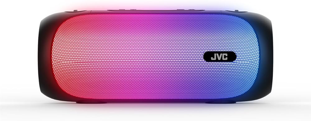 Amazon.com: JVC Illuminated Portable Wireless Speaker with 30W max