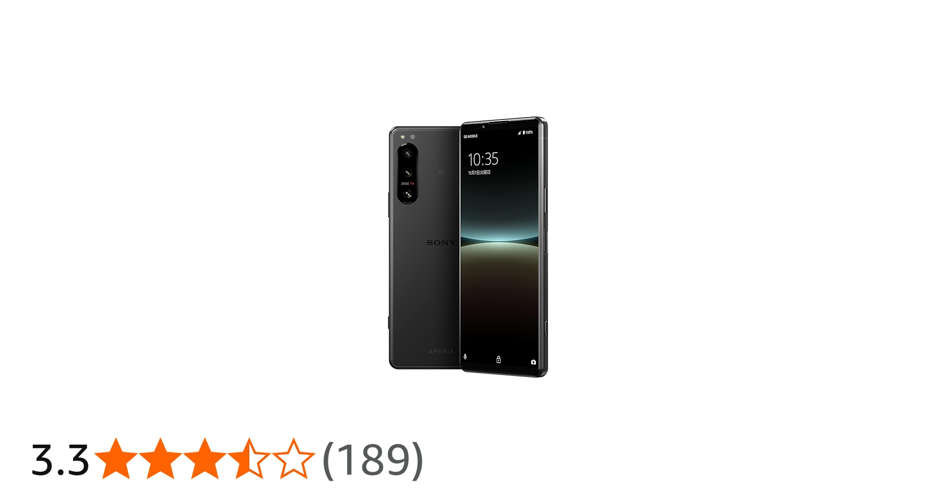 Amazon | ソニー Xperia5IV ブラック SIMフリースマホ XQ-CQ44 B