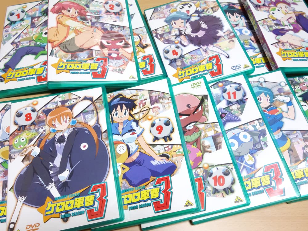 Amazon.co.jp: 国内正規品 DVD 76枚 ケロロ軍曹(シーズン12345劇場版4