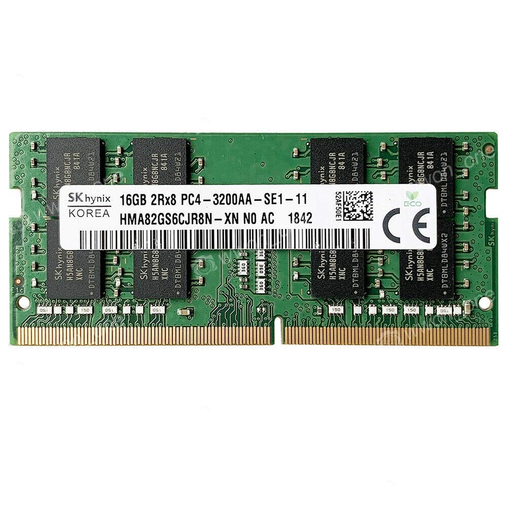 MCPNAND SK Hynix HMA82GS6CJR8N-XN 16GB DDR4 3200 16GB 2Rx8 PC4