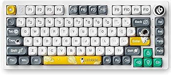 Amazon.co.jp: LEOBOG Hi75 ゲーミングキーボード 有線 75%メカニカル