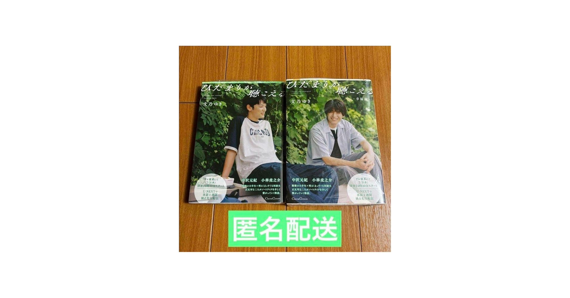 Amazon.co.jp: ひだまりが聴こえる 中沢元紀小林虎之介 全面ビジュアル